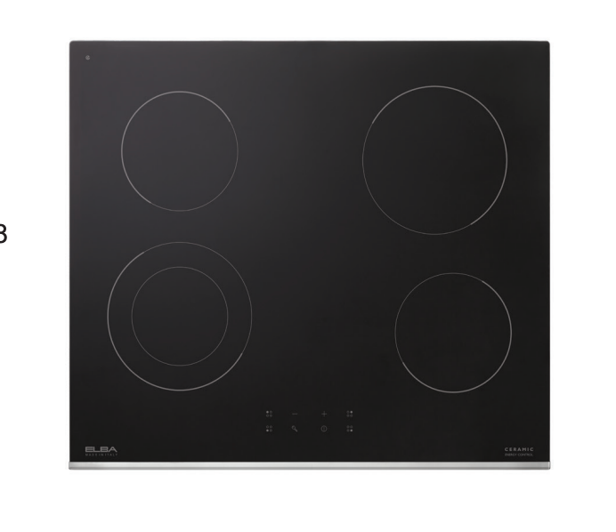 طباخ سيراميك باللمس Vitroceramic Touch Control 60 cm