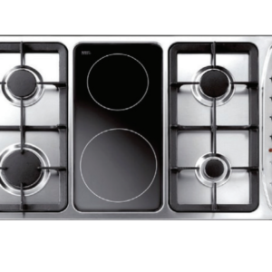 طباخ غاز وسيراميك Gas & Vitroceramic Hob 90 cm